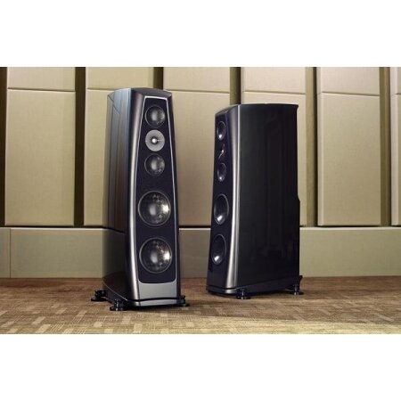 Rockport Technologies LYRA, kolumny głośnikowe podłogowe hi-end, wysokiej klasy kolumny podłogowe stereo łódź