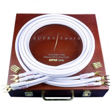 SUPRA SWORD, kabel głośnikowy, kabel do głośników, przewody głośnikowe, konfekcjonowany kabel głośnikowy, supra cables łódź