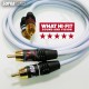 SUPRA DUAL RCA, kable rca, supra rca, przewody rca, kabel sygnałowy, kabel sygnałowy rca, supra cables łódź, supra dual opinia