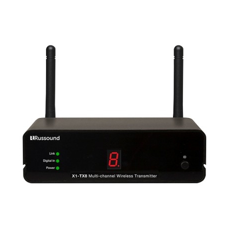 Russound X1-TX8, bezprzewodowy nadajnik wielokanałowy do systemu multiroom russound, do kina domowego, multiroom łódź