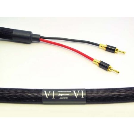 PAD Aqueous Aureus Speaker Cables, Purist Audio Design Aqueous Aureus - Kable głośnikowe, konfekcjonowane przewody głośnikowe