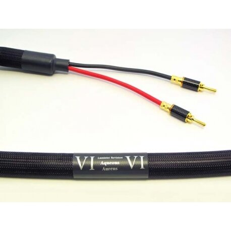 PAD Aqueous Aureus Speaker Cables, Purist Audio Design Aqueous Aureus - Kable głośnikowe, konfekcjonowane przewody głośnikowe